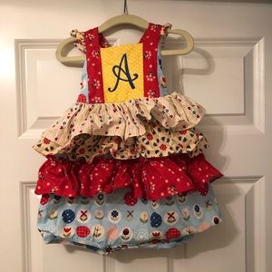 EUC up the hill romper 24 months